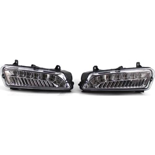 NEW-LED Front Fog Light Fog Lamp Grille Cover Grill Assembly for-Polo 6R Hatchback 2011-2013 6RD941699 Car Accessories