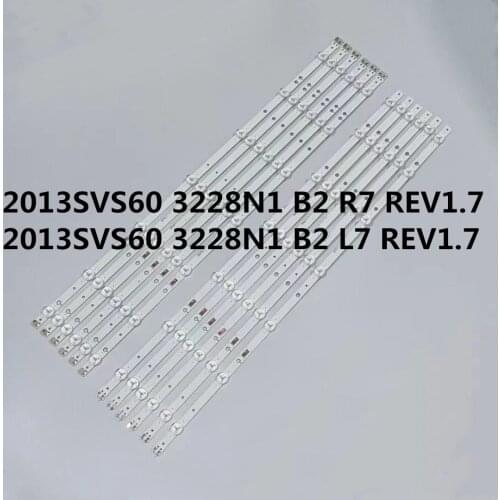 New 12 PCS/set LED strip UN60FH6003 UN60J6200 2013SVS60 3228N1 D3GE-600SMA-R2 D3GE-600SMB-R1BN96-29075A BN96-29074A