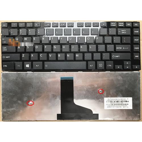 New for Toshiba Satellite C40-A C40D-A C45-A C45D-A US Keyboard with frame