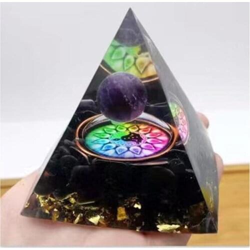 Ogan Energy Tree of Life Yoga Crystal Glass Cabochon Round Mosaic Tiles Stone Package for Diy Craft Jewelry Making Supplies Tool