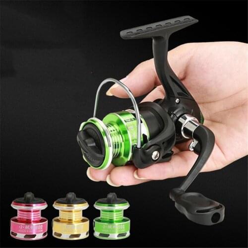 800 Type Fishing Reel Alloy Wire Cup Mini Spinning Wheel Crank Rock Arm Spinning Reel Grasp Handle Metal Strength Fishing Parts