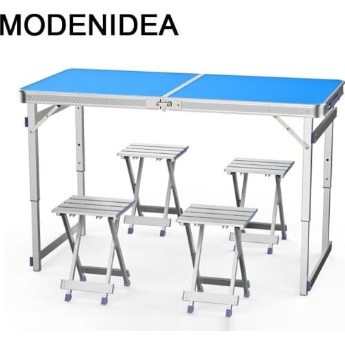 Restaurant Tavolo Dinning Outdoor Study Camping Meja Makan Plegable Mesa De Jantar Folding Kitchen Furniture Dinner Table