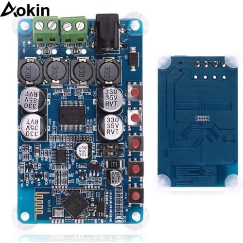 TDA7492P Bluetooth 4.2 CSR8635 Bluetooth Receiver Amplifier Audio Board 2x50W for 4/6/8/16 Ohm Speakers Module Component New