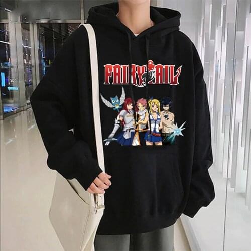 Fairy Tail Printed Lon Sleeved Hoodie Anime Casual Women/men Sweatshirt Hip Hop Pullover Hoodies