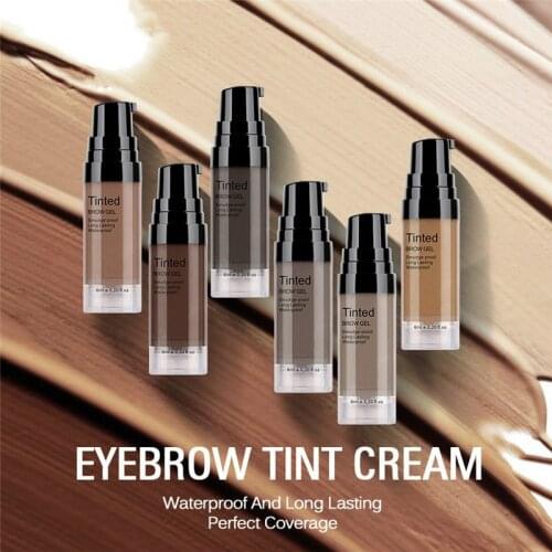 Waterproof Eyebrow Gel Makeup Eye Brow Wax Lasting 48 Hours Tint Cream Make Up Smooth Paint Pomade