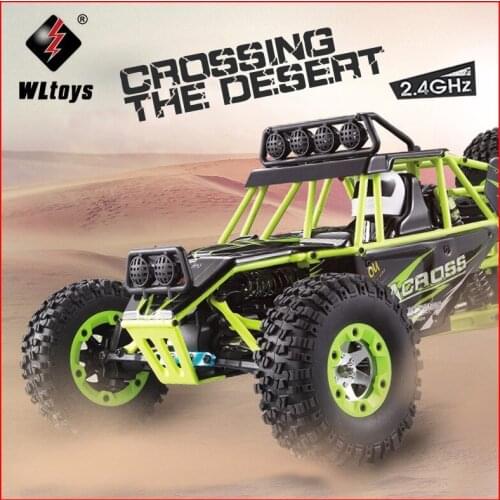 High Quality WLtoys 12428 2.4G 1/12 4WD Crawler RC Car 1:12 Electric four-wheel drive Climbing RC Car With LED Light RTR