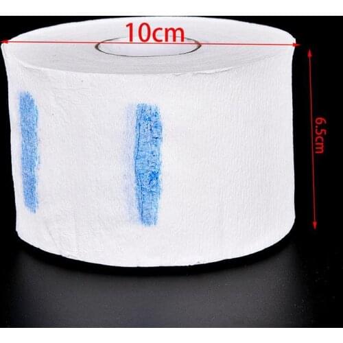 1 Roll Neck Ruffle Roll Paper Professional Hair Cutting Salon Disposable Hairdressing Collar Accessory Necks Covering