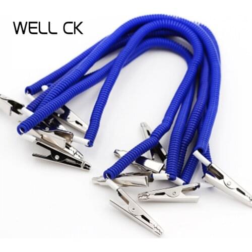 1Pcs Dental Scarf Clip Oral Dental Supplies Scarf Clip Disposable Dental Scarves Aprons Pad Bib Clip Spring Rope