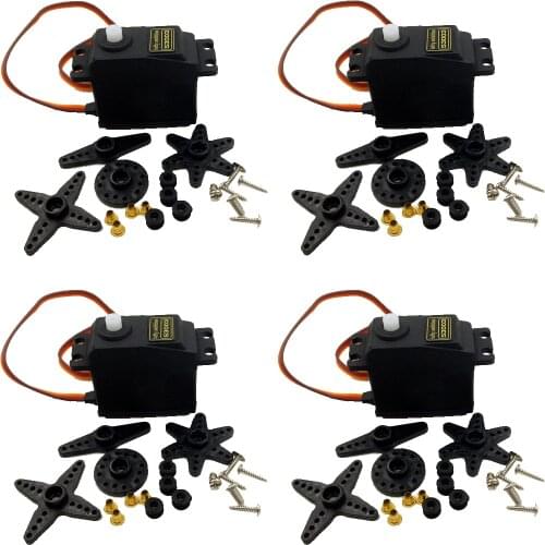 4pcs/lot S3003 38g Standard RC Servo For RC Futaba HPI Tamiya Kyosho Duratrax GS racing Car Truck Robot Toys