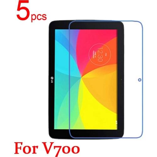 5pcs Ultra ClearMatte/Nano anti-Explosion LCD Screen Protector Film Cover For LG G Pad 10.1 V700 G Pad X II UK750 Film + cloth