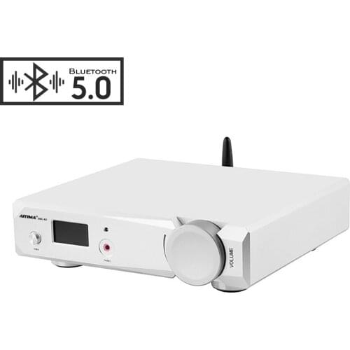 AIYIMA DAC Audio Decoder Tone Control Headphone Sound Amplifier Bluetooth HD ES9038 16Bit XMOS USB DSD Coaxial Optical CSR8675