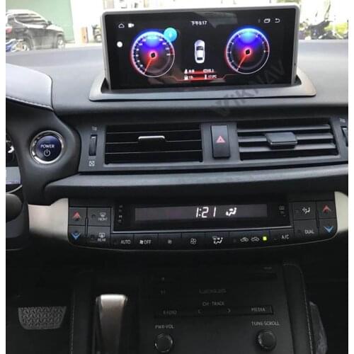 Car gps navigation multimedia player for lexus ct200h 2011-2018 android radio head unit car audio autoradio hd touch screen