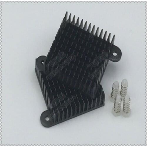 Free shipping) 2 pcs 35x35x10mm Computer Cooler Radiator Aluminum Heatsink Heat sink for Electronic Chip Heat dissipation Cooli