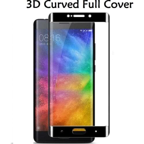 For xiaomi mi note2 3D Curved Full Cover Glass For Xiaomi mi note 2 Tempered Glass Screen Protector Film For Xiaomi note 2 Glass