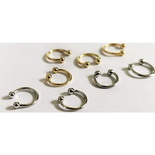 DAVINI French Romance Clip Earrings Round Ear Ring OL Style Circle Clip Earrings For Women Female Party Club Jewelry Gifts MG187