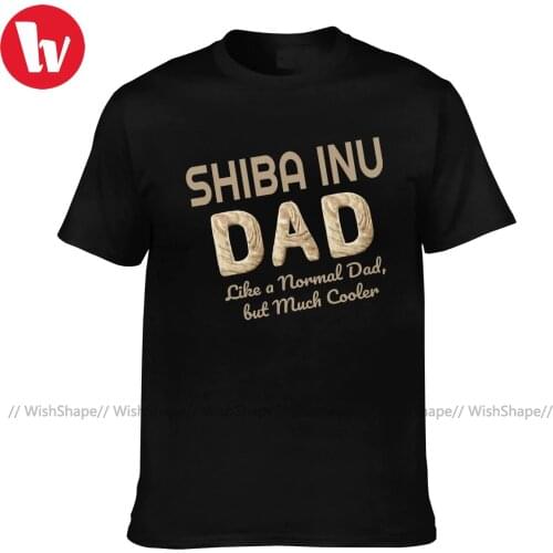 Shiba Inu Tee Shirt Fashion Short Sleeves 100 Percent Cotton T Shirt Classic Graphic Tshirt Plus size Man