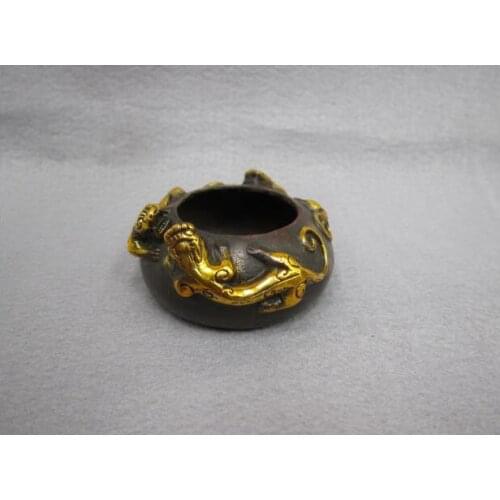 Copper Statue Home Furnishing Incense Burner Mini Antique Do Old Incense Ornament Copper Buddha Censer Chinese Classical Style G