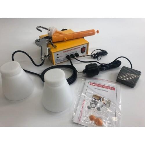 Metal workpiece spray machine Mini Powder Coating System Electrostatic spray gun 110V/220V Plastic spraying machine PC03-5