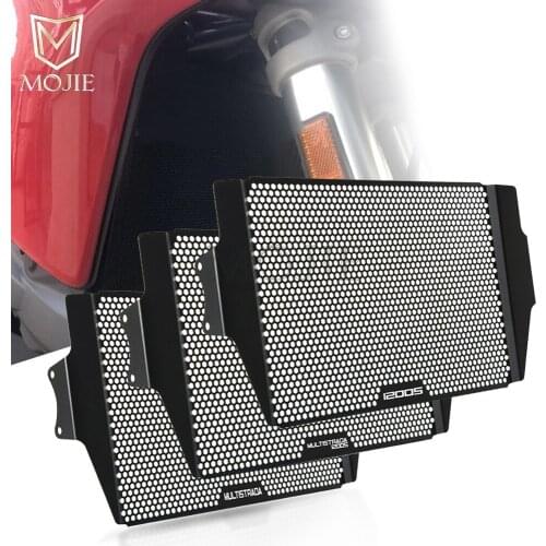 Motorcycle Multistrada 1200 Radiator Grille Guard Cover Protector Radiator Guard For Ducati Multistrada 1200 S 1200S 2010-2014