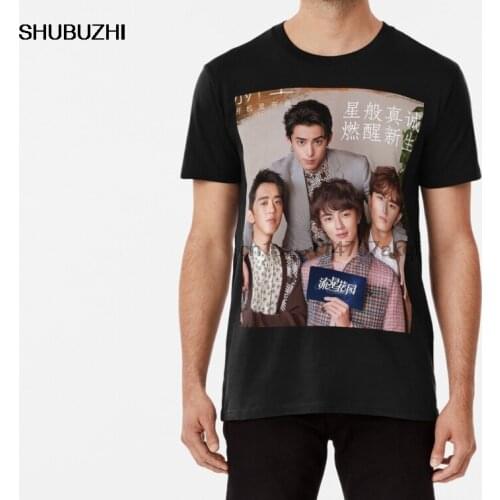 Male brand teeshirt men summer cotton t shirt Men Funy T-shirt METEOR GARDEN shubuzhi Drama C tshirs Women T Shirt