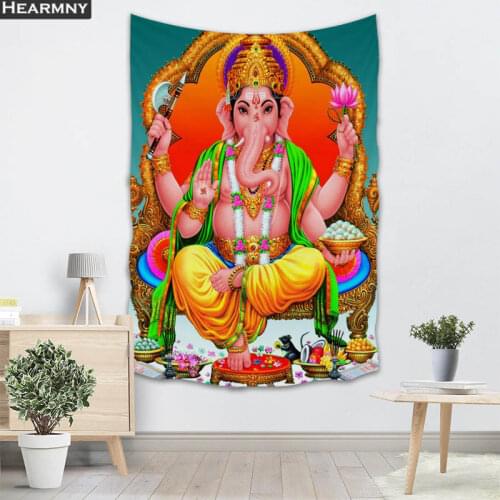 Indian Gods Wall Hanging Tapestry Sheets Home Decorative Tapestries Beach Towel Yoga Mat Blanket Table Cloth Wall Tapestry