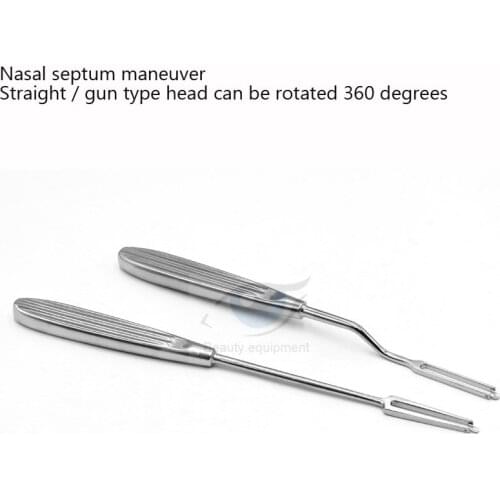 Rhinoplasty Nasal Septum Rotary Knife Stainless Steel 360 Degree Swivel Knife Nasal Septum Cartilage Instrument