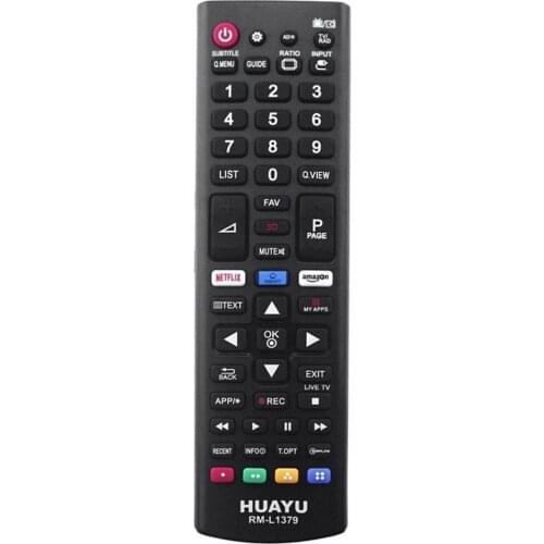 Television and Satellite Receiver Control LG Netflix Amazon Key 3D LED TV Remote Contol RM L1379 ST-KK8013-761