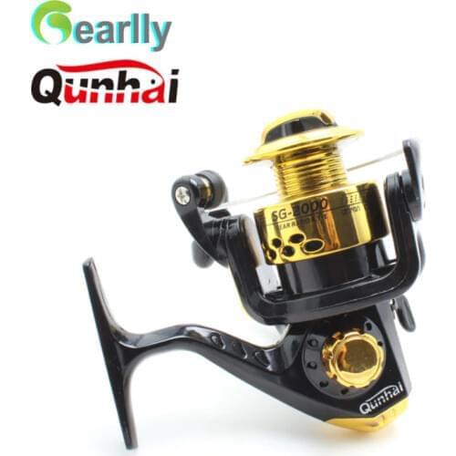 Qunhai 3 colors optional baitcasting fishing reel SG1000-7000 5.1:1 6BB spinning reel fishing reel carrete de pesca