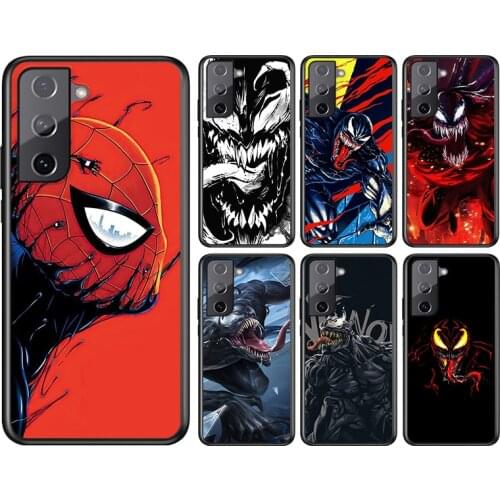 Marvel Avengers Super Hero Venom For Samsung Galaxy S21 S20FE S10 S10e S9 S8 S7 S6 Ultra Plus Lite Edge 5G Phone Case