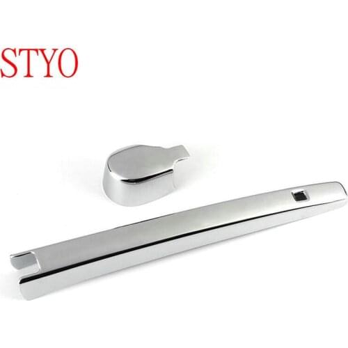 STYO Car ABS Chrome rear wiper cover trim wiper decoration cover for VW T-ROC 2018