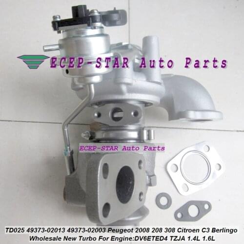 TD025 49373-02013 49373-02003 0375Q9 0375R0 Turbo For Ford Fiesta VIII DV6ETED4 1.6L HDi 75 90 92 FAP 75HP 92HP 95HP TZJA 2008