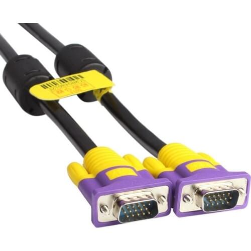 Eunaimee Cable extending SVGA VGA male - male 10m metres screen computer monitor 3+6