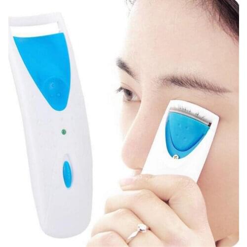 60pcs/lot DIY Electric Eyelash Ironing Device Portable Eyelash Curler Makeup Cosmetic Tools Accessory HA1864