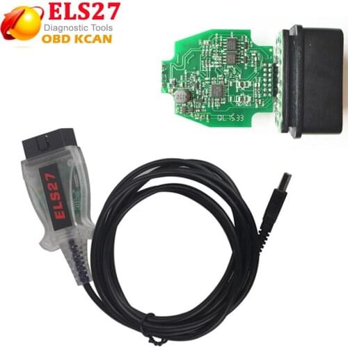 Newest V2.3.8 ELS27 FORScan Green PCB PIC24HJ128GP+FTDI Mircochip Multi-Language Works ELM327&J2534 Pss-Thru For Mazda