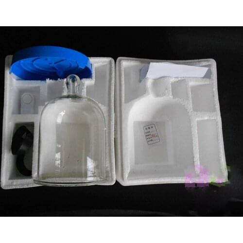 Vacuum Hood Suction Disc Bell in Vacuum Laboratory Jar Glassware Sound Physics for Sound Propagation Experiment and Low-pressure