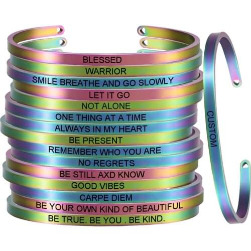 Vocheng Endless Pink Bracelets