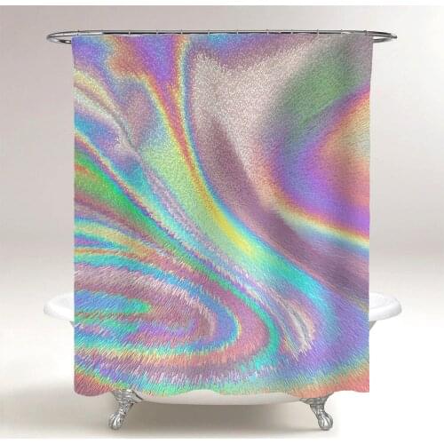 Shower Curtains Waterproof Thick Solid Bath Curtains for Bathroom Bathtub Large Wide Bathing Cover Hooks Rideau De Bain