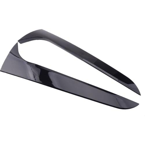 1 Pair Rear Window Side Spoiler Canards Trim Styling Fit For Audi A4 B8 Allroad Avant 2009 2010 2011 2012 2013 2014 2015 2016