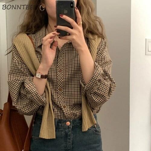 BONNTEE Womens Office Shirts