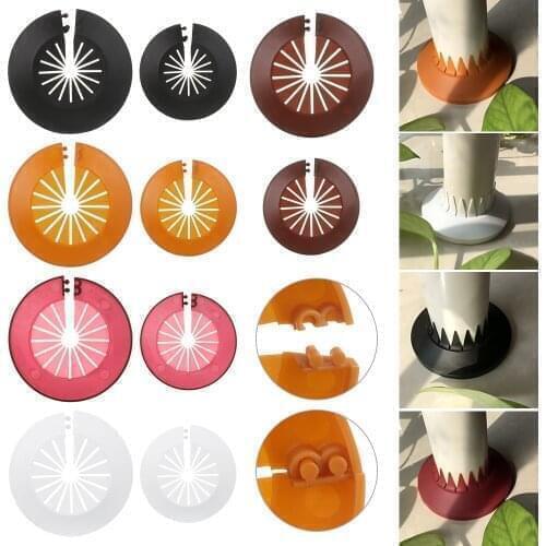 1PC Multicolor Pipe PP Decorative Cover Angle Valve Radiator Pipe Covers Plumb-Pak Pipe For Wall Ducts Kitchen Faucet Accessory