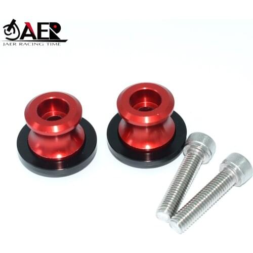 For Suzuki SV650S 1999-2003 2004 2005 2006 2007 2008 2009 2011 8mm Motorcycle Swingarm Spools Slider Swingarm Stand Screws Slide