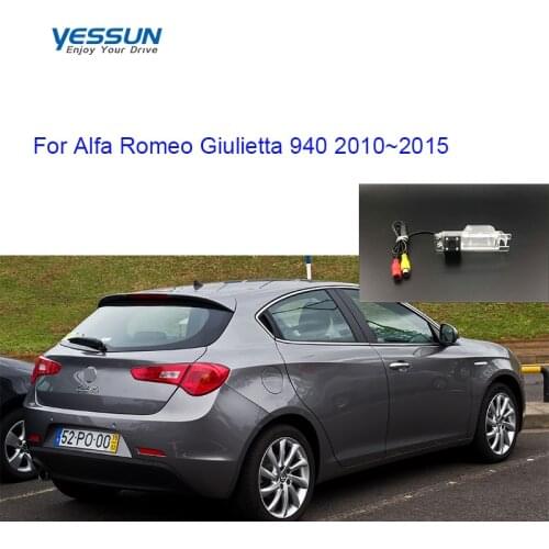 Car Rear view brackup HD CameraFor Alfa Romeo Giulietta 940 2010 2011 2012 2013 2014 2015 backup Camera/license plate camera