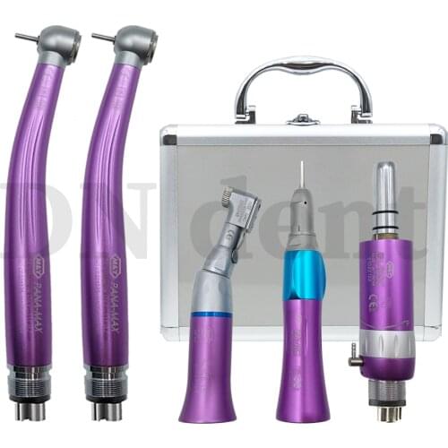 Colorful low speed handpiece set/slow dental handpiece kit EX-203C/high speed dental handpiece 2hole 4hole handpiece kits