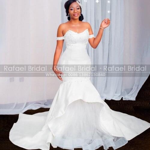 Maycaur Satin Wedding Dresses