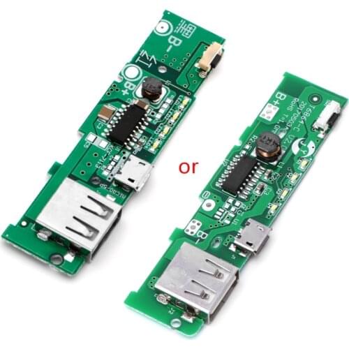 Step Up Boost Module 5V 2A Power Bank Charger Board Charging Circuit PCB Board Power Supply For Mobile Phone 18650 Battery DIY