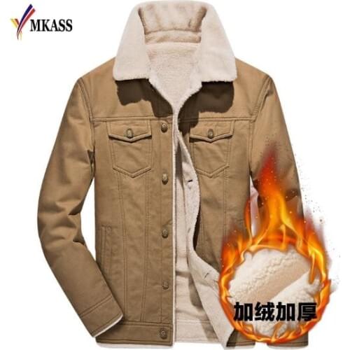 Mens Winter Bomber Jackets Men Army Outerwear Tactical Jackets Mens Cotton Thick Fur Collar Warm Coats M-4XL casaco masculino