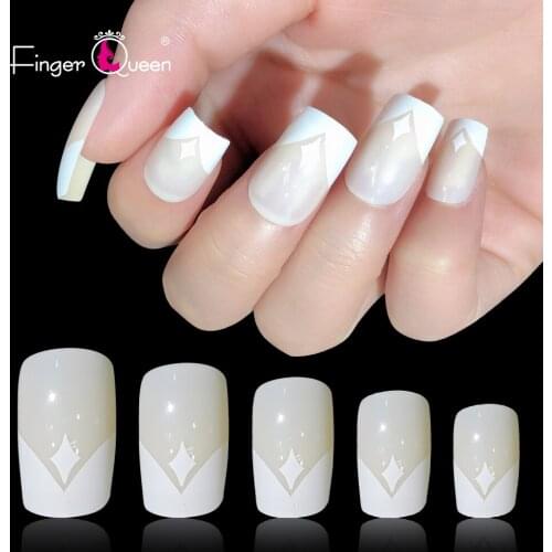 24pcs Box False Nails Tips For Design Art Beauty Acrylic Hand Accessories Paste Pattern Variety Decoration Products Nail