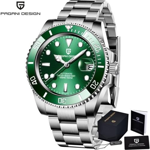 Pagani Design 2021 New Mens Watch Mechanical Watch Business Sports Mens Watch Sapphire Waterproof Clock Relogio Masculino