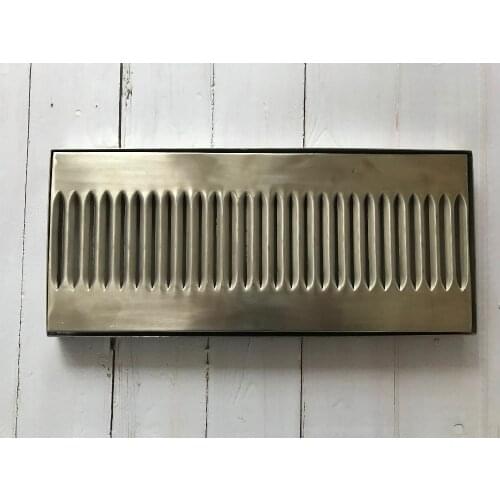 Stainless Steel Drip Tray - 36*16CM For Faucet Draft Beer wall mount Home brewing Kegging Equipment