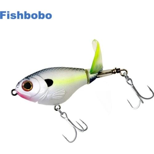 Fishbobo NewPropbait Pencil Lure 75mm 17g Floating Bass Whopper Plopper Swimbait Hard Lures For Fishing Wobbler Jig Bait